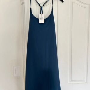 HALARA Teal Sleeveless Active Dress
